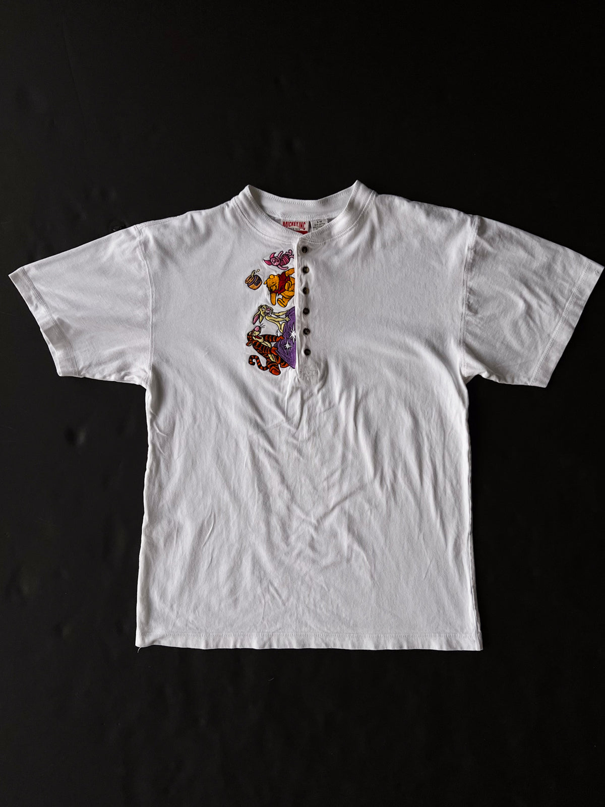 Winnie The Pooh And Friends Embroidered Long Sleeve Shirt
