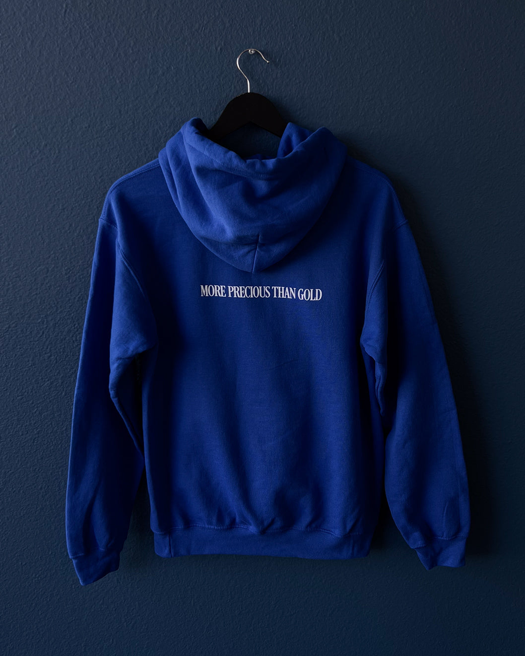 Market Fireproof Blue Hoodie