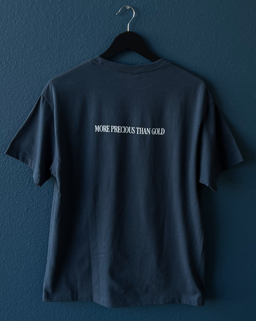 Market Fireproof Steel Blue T-Shirt