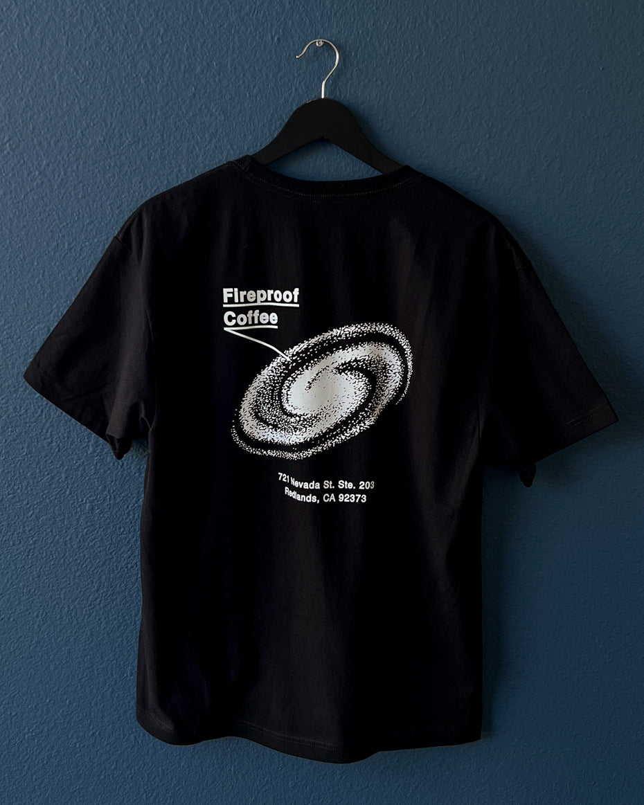 Market Milky Way Black T-Shirt