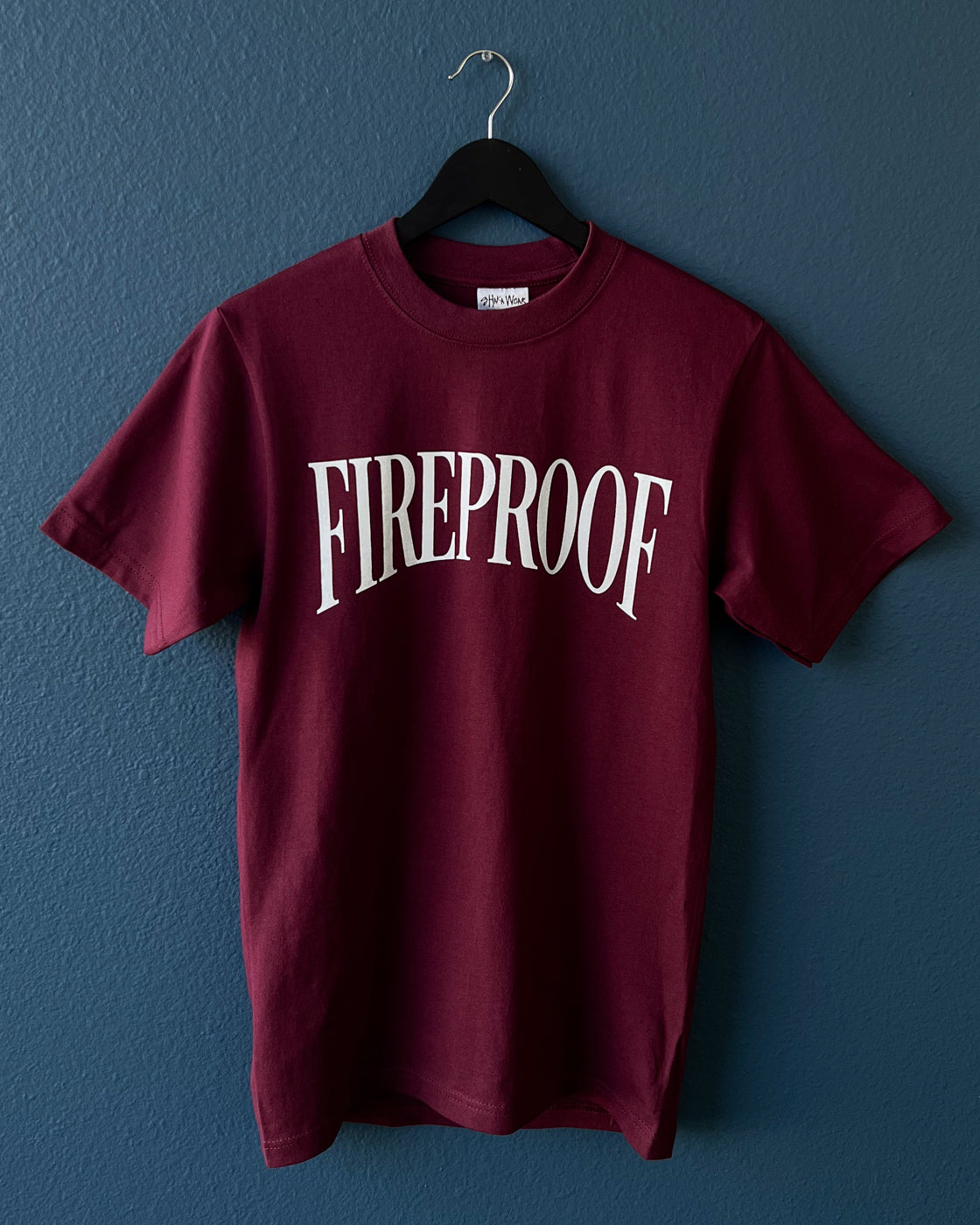 Market Fireproof Wine Red T-Shirt