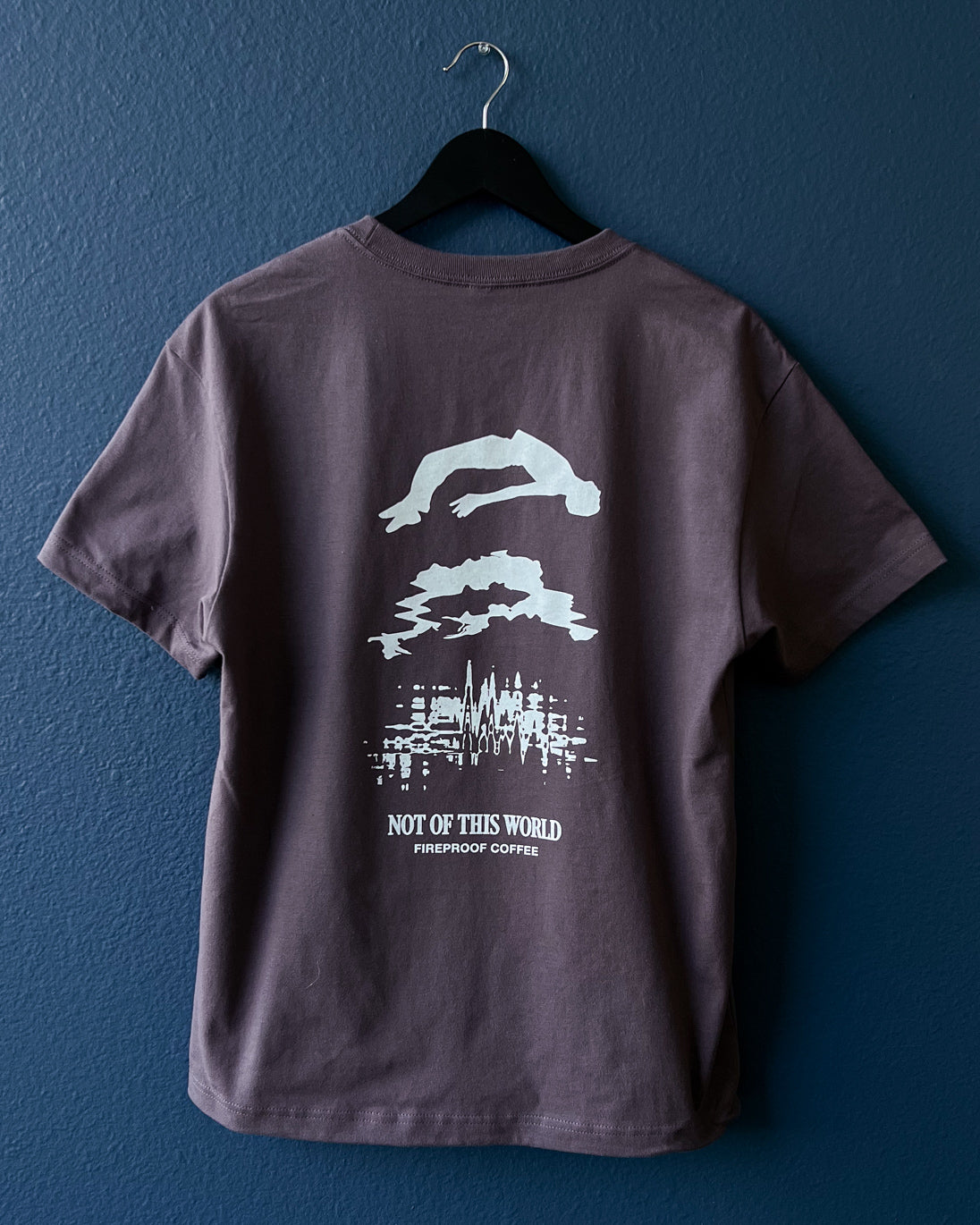 Market Falling Man Dusty Plum T-Shirt