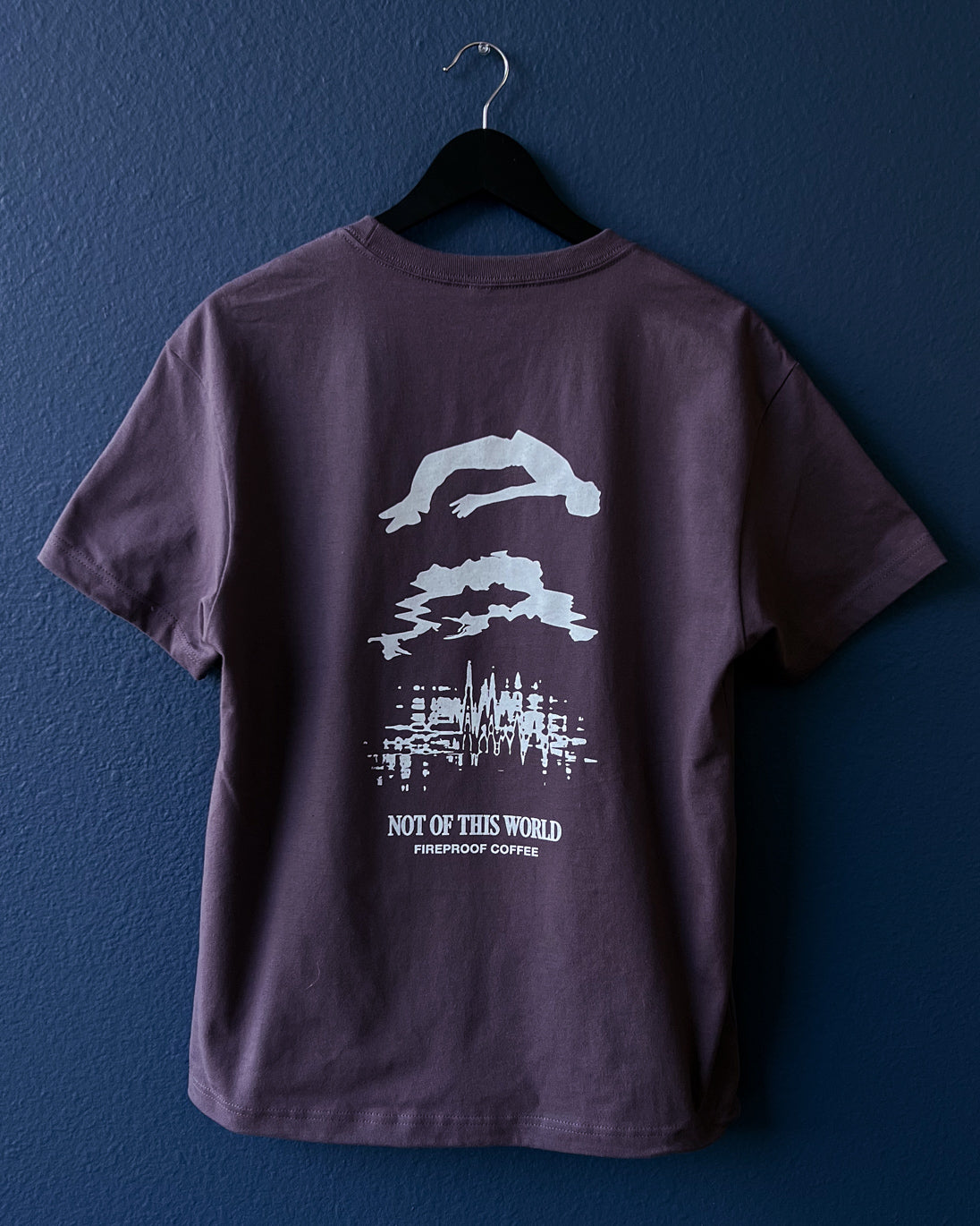 Market Falling Man Dusty Plum T-Shirt