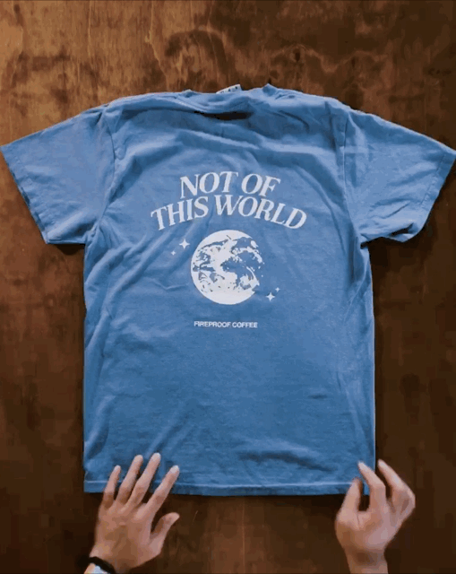 Not of this World Unisex T-Shirt - Neptune Blue