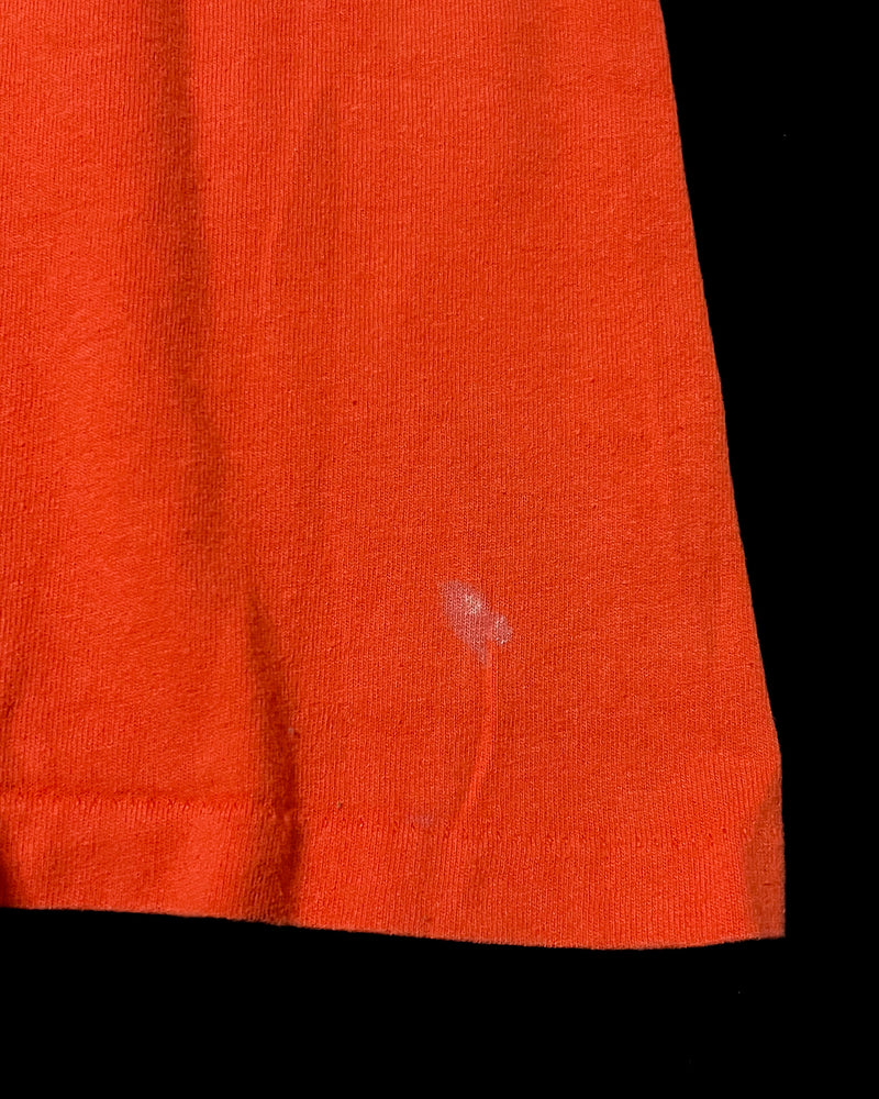 (2XL) Vintage Pooh and Friends "What a honey of a day" Orange T-Shirt