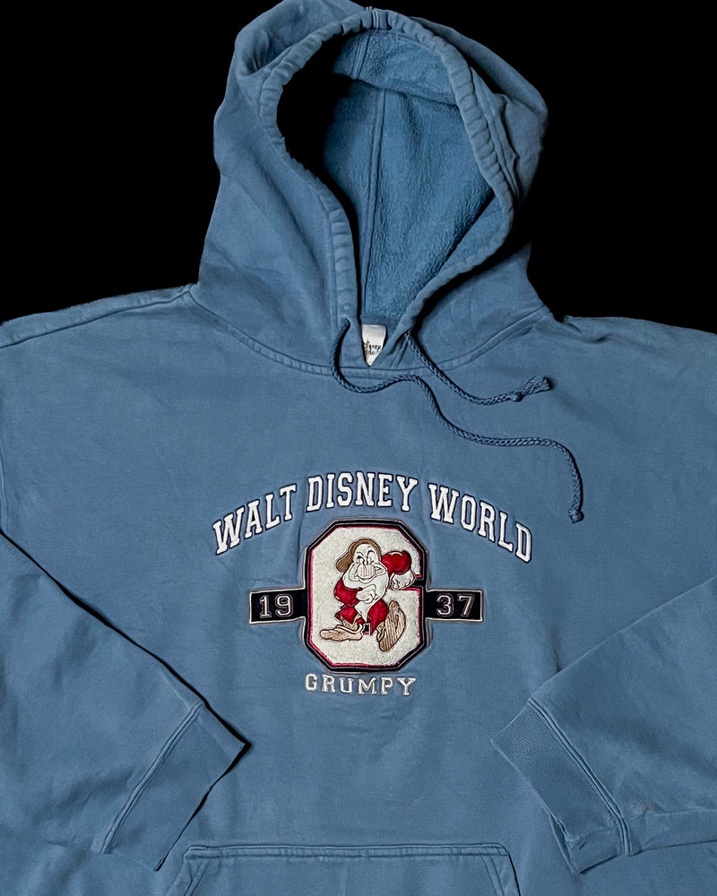 (XL) Vintage Grumpy Walt Disney World Embroidered Hoodie Sweater
