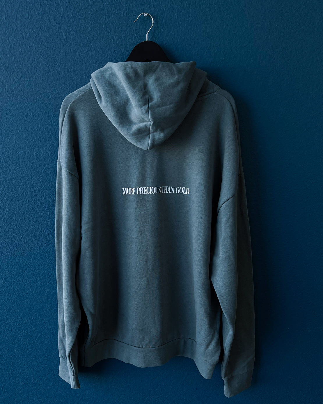 Market Fireproof Steel Blue Hoodie