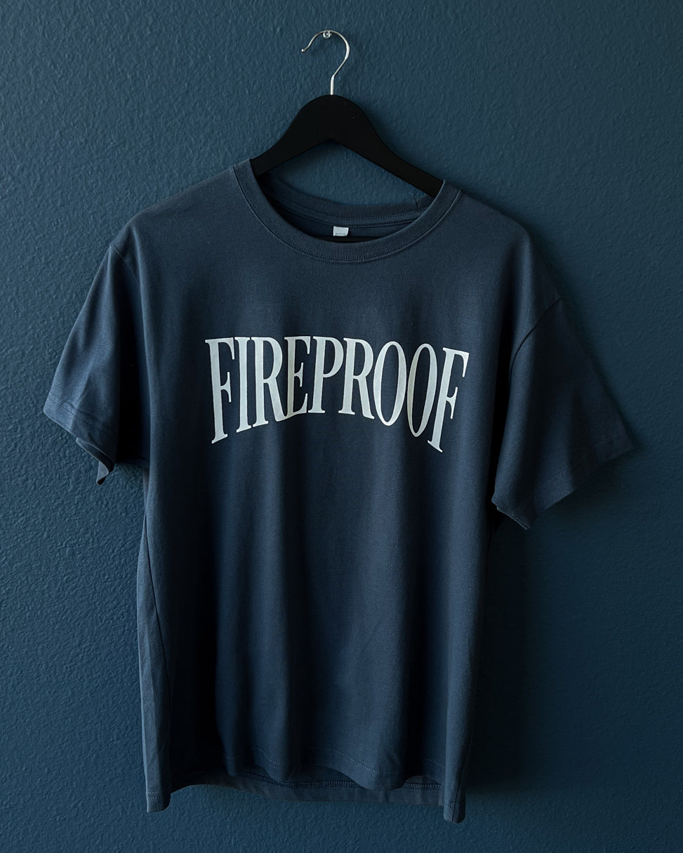 Market Fireproof Steel Blue T-Shirt