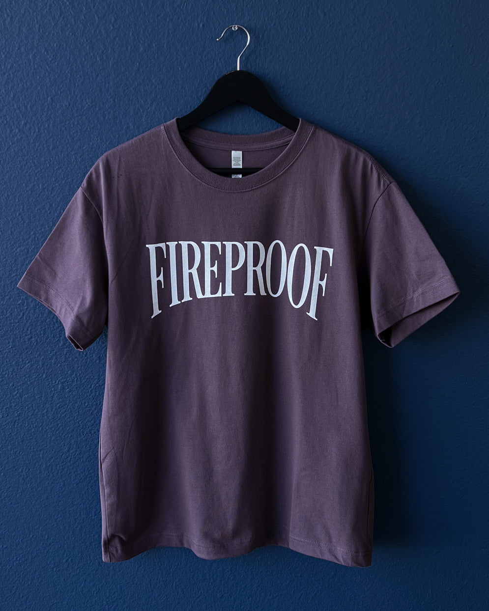 Market Fireproof Purple T-Shirt