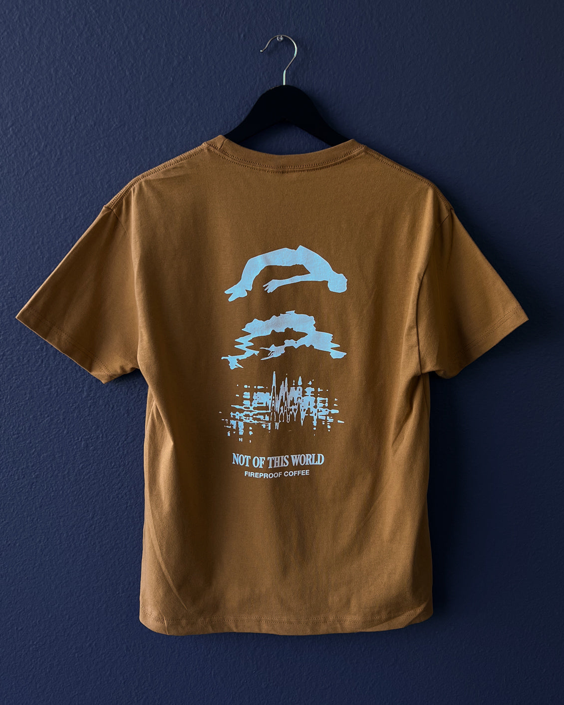 Market Falling Man Orange T-Shirt