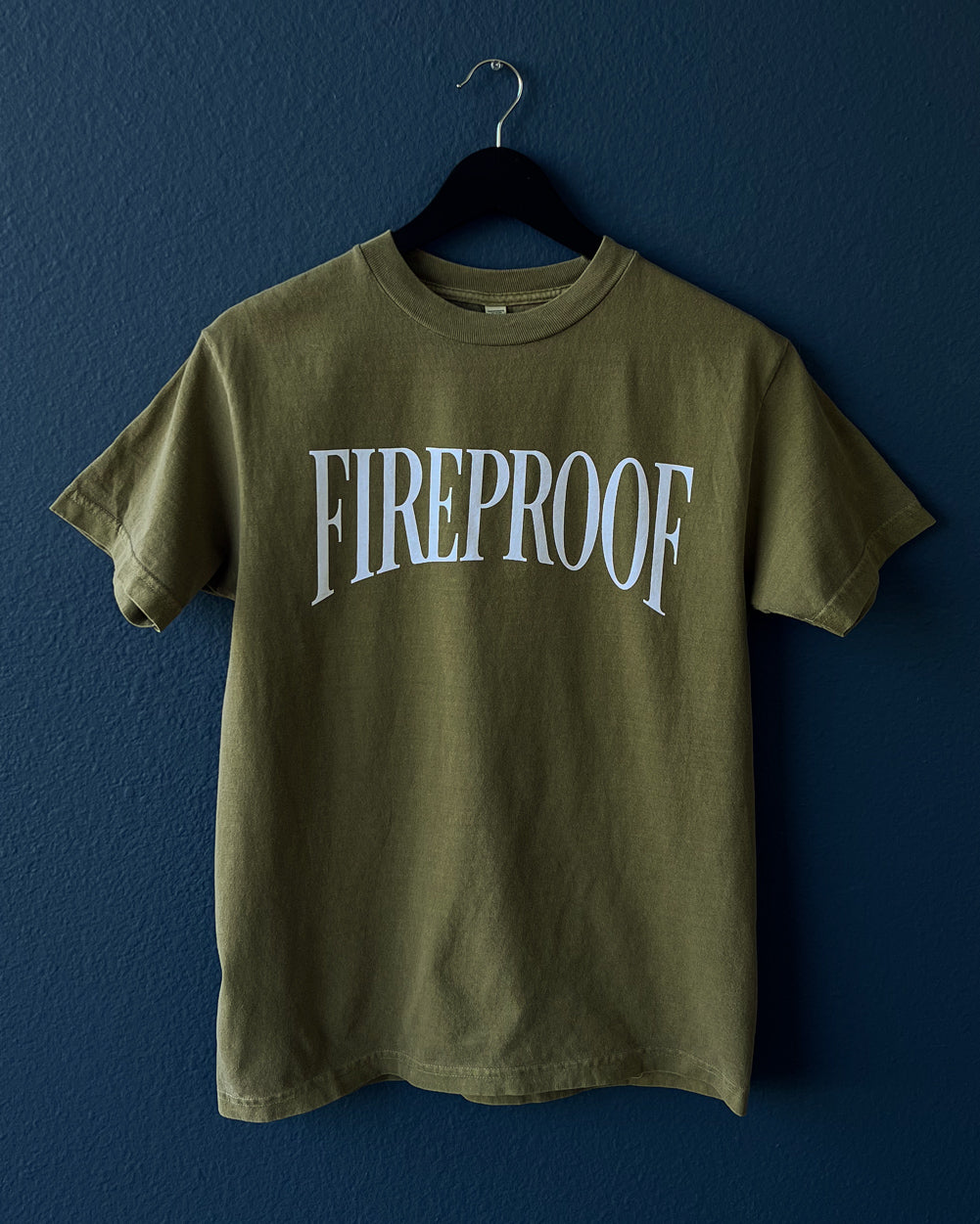 Market Fireproof Olive T-Shirt