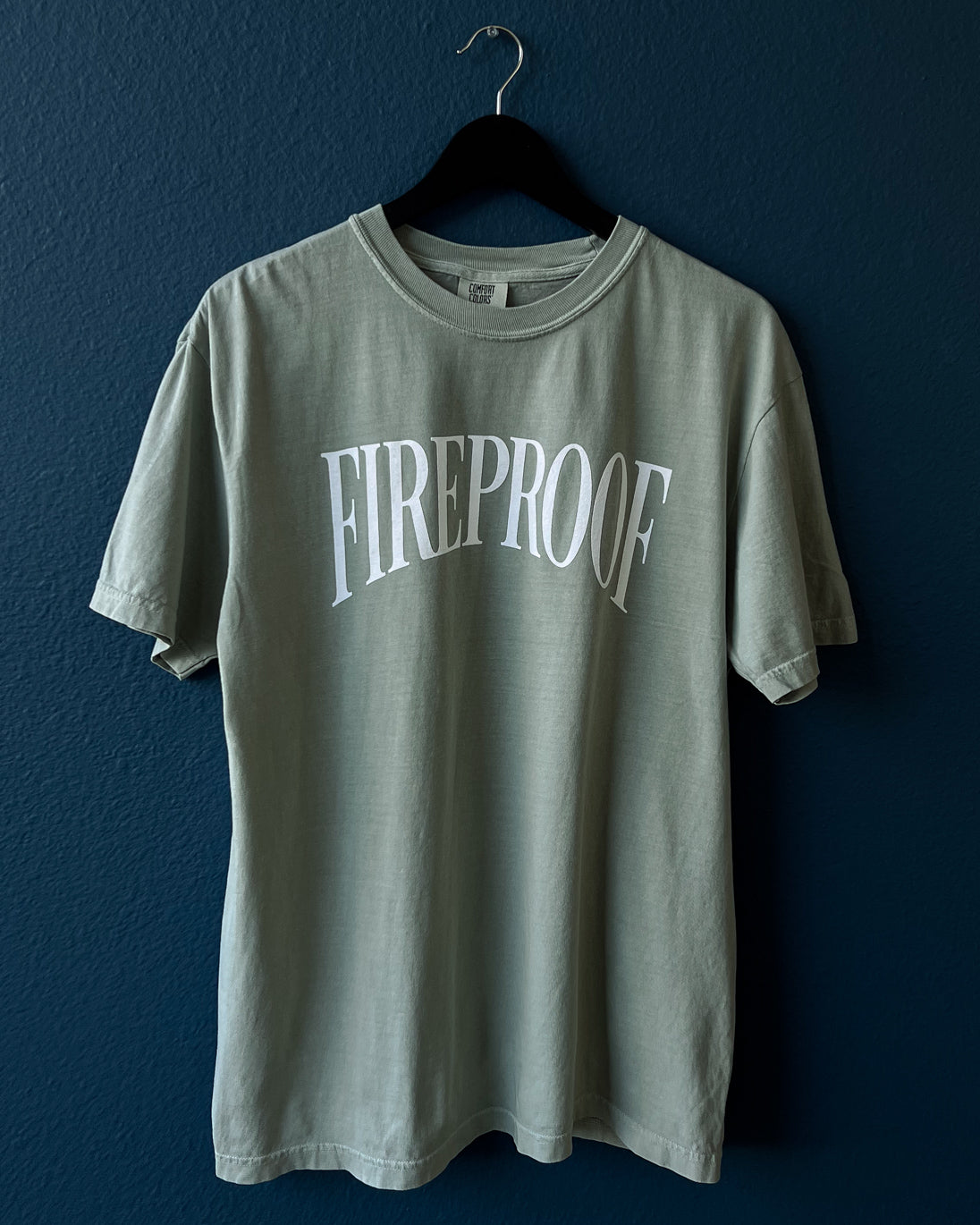 Market Fireproof Sage Green T-Shirt