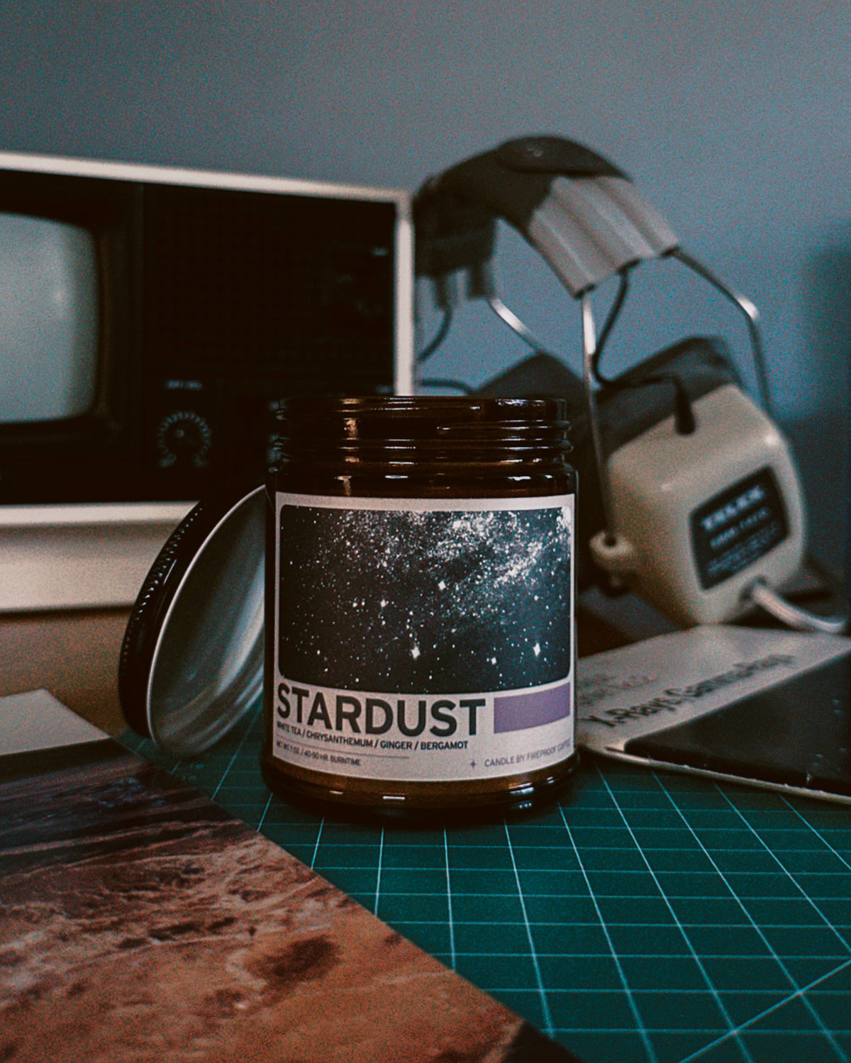 Stardust Wooden Wick Candle