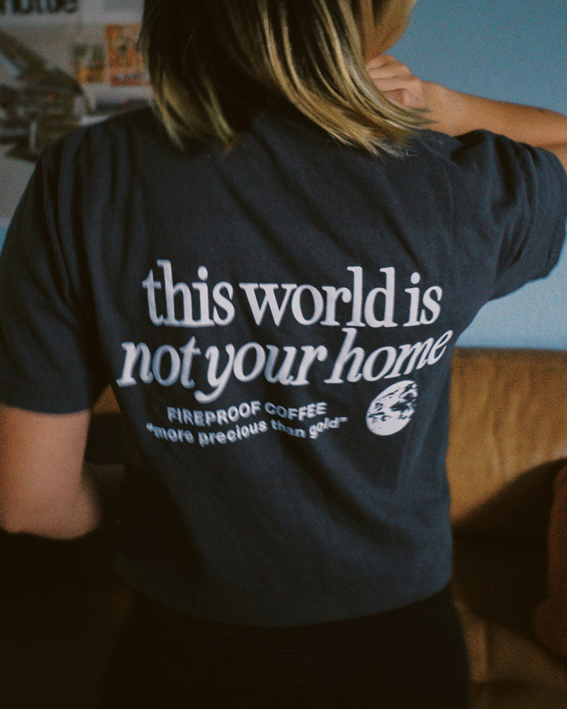 Not Your Home Unisex T-Shirt - Mineral Grey