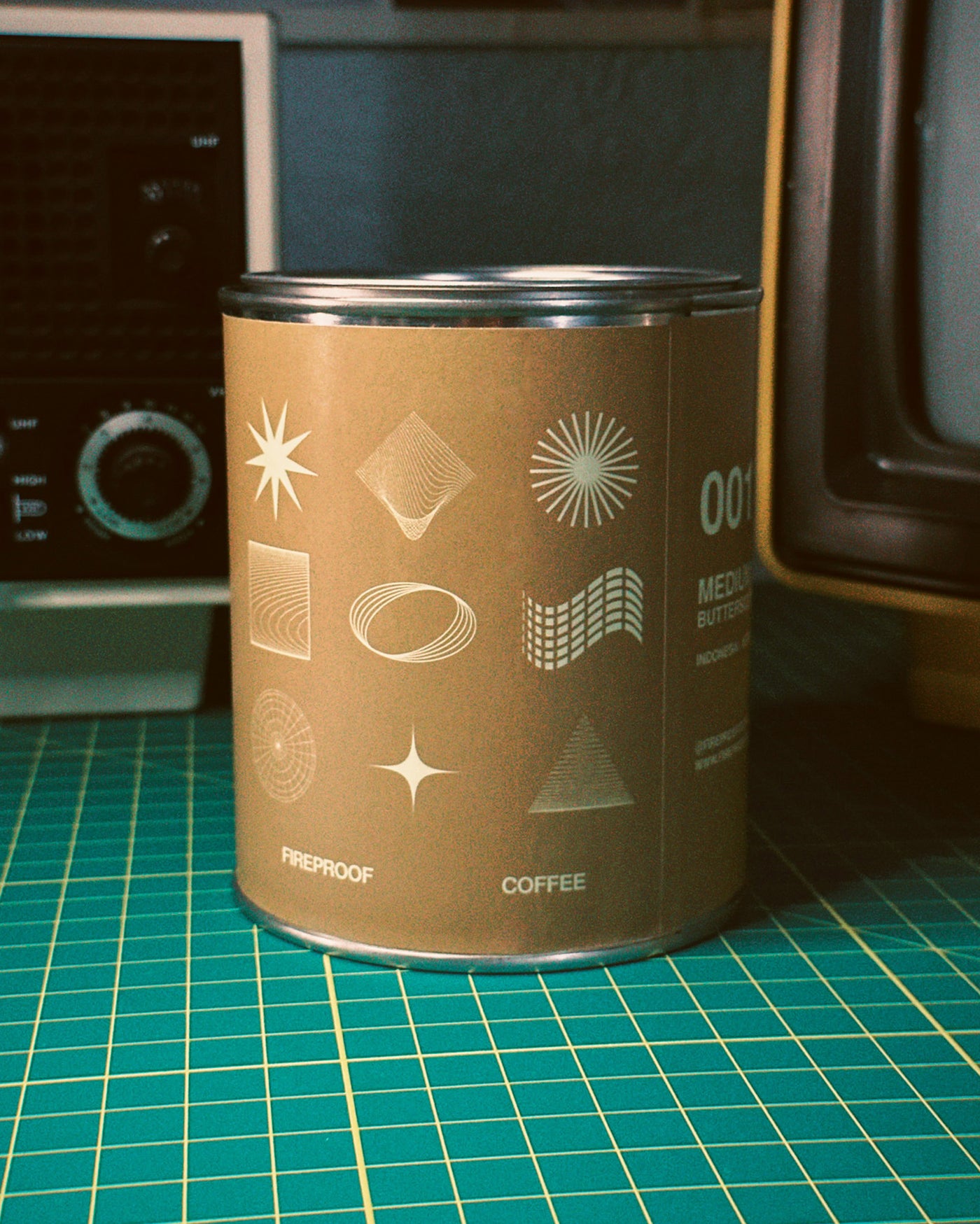 Titan Blend Whole Bean Medium Roast Coffee Can – Fireproof Coffee