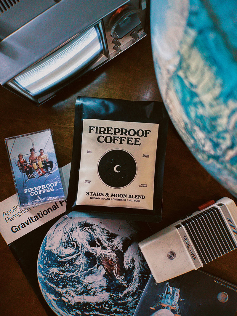 Stars and Moon Blend Whole Bean Dark Roast Coffee Bag